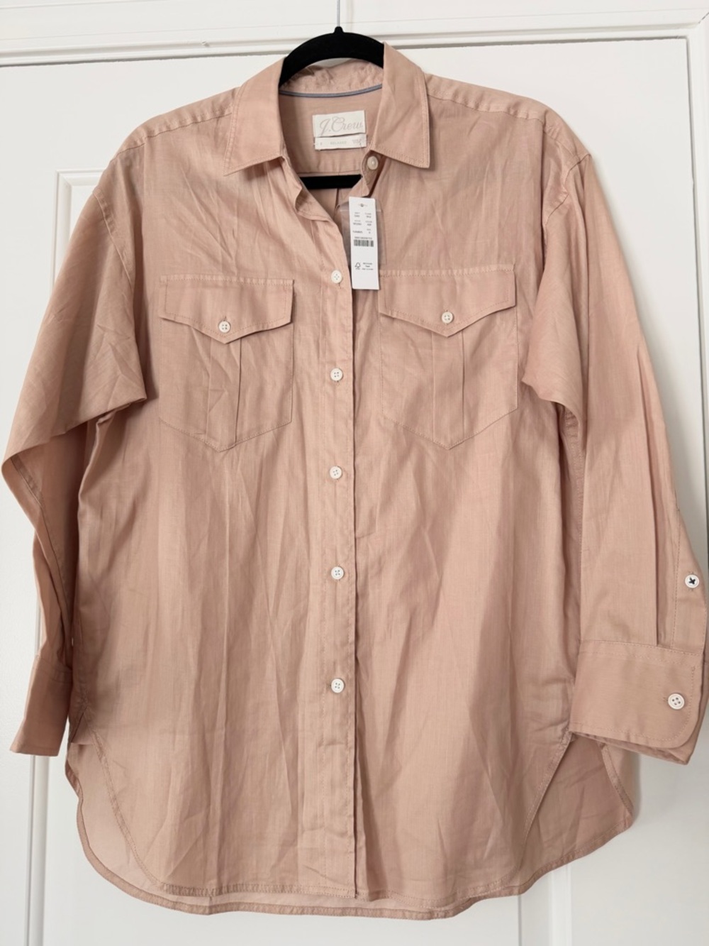 NWT J.Crew cotton button down